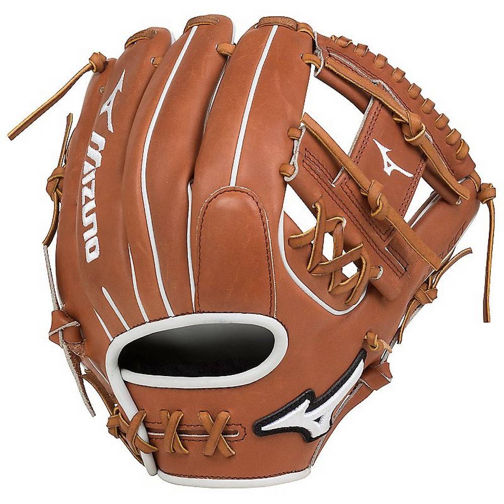 Mizuno Women's Pro Select Fastpitch Softball Glove 11.5" Brown (312510-UJT)